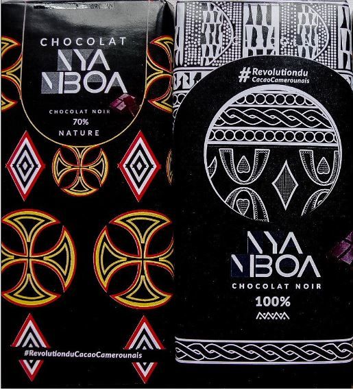 Duo de chocolat noir 70%  et 100% - Cameroun